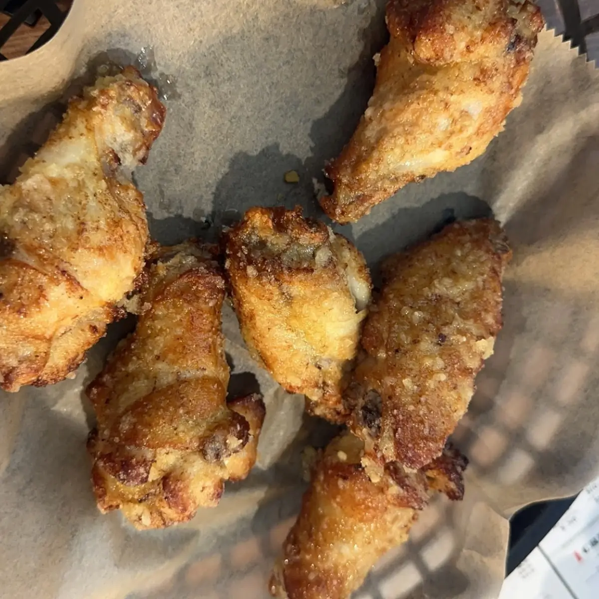 Garlic Parmesan Wings