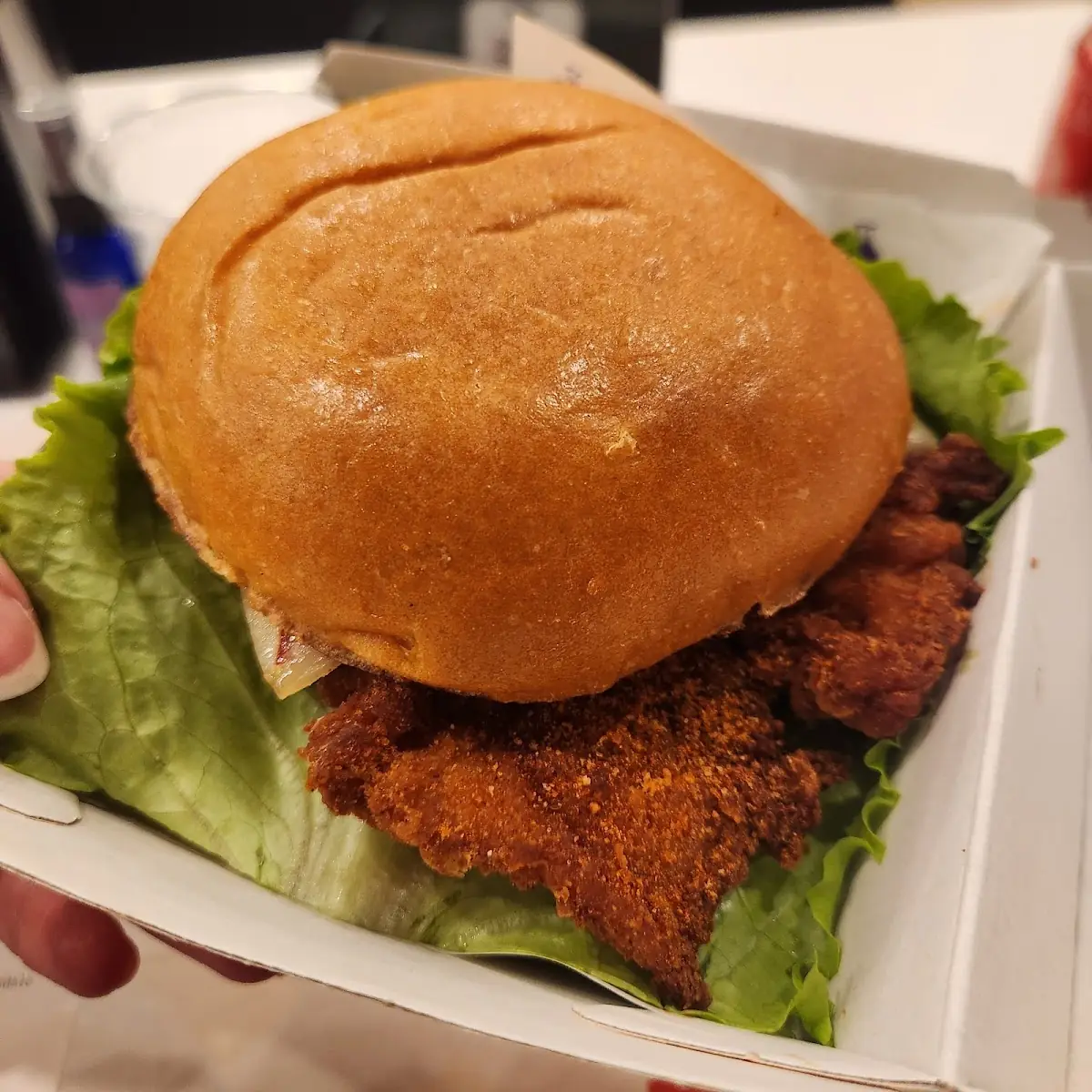 Fried Chicken Burger