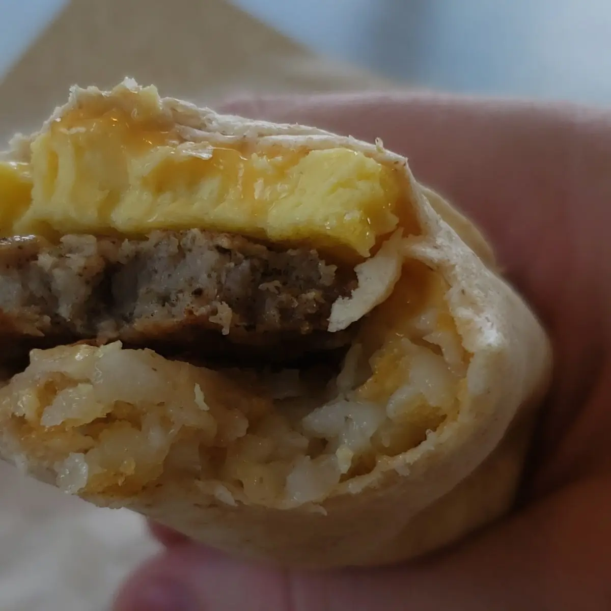 Sausage Egg Wrap