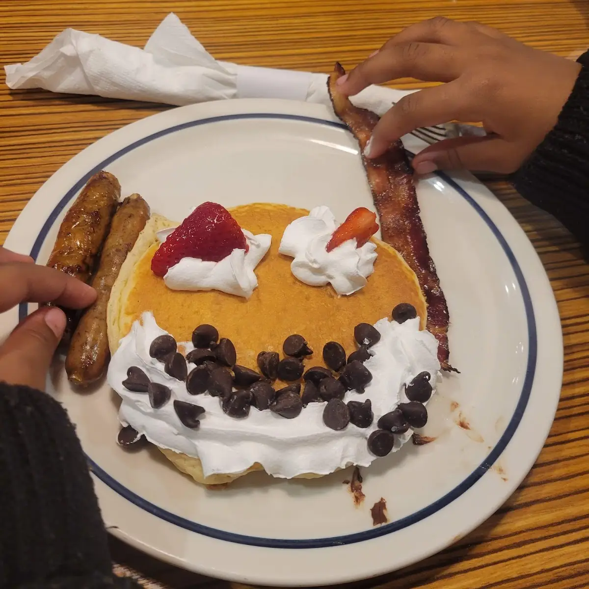 Funny Face Pancake Combo