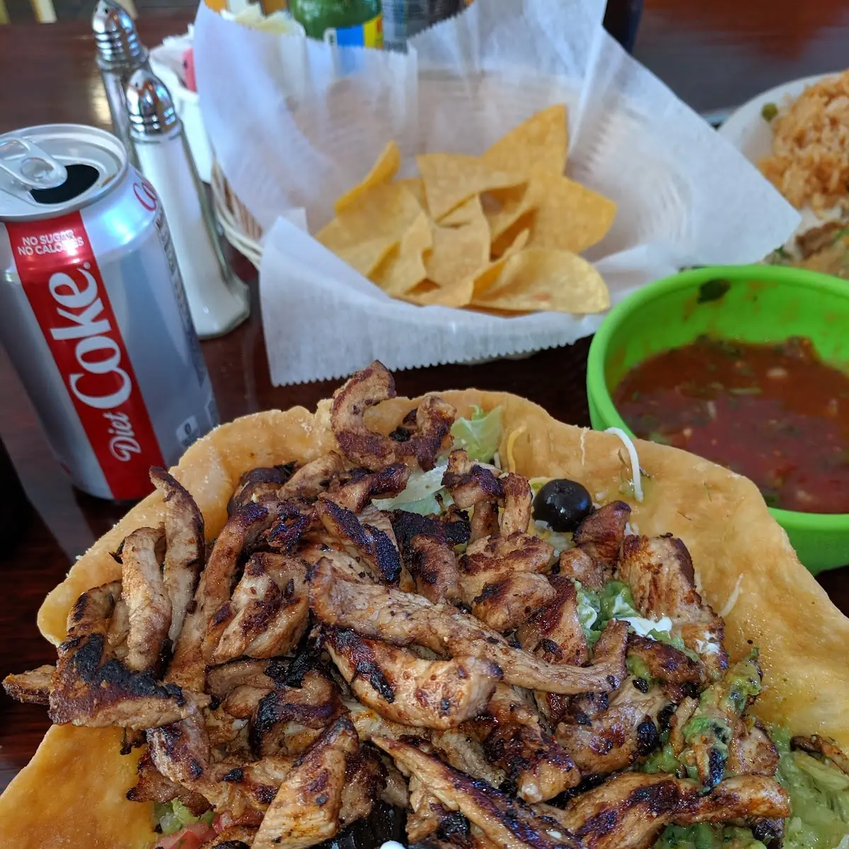 Blackened Chicken Taco Salad