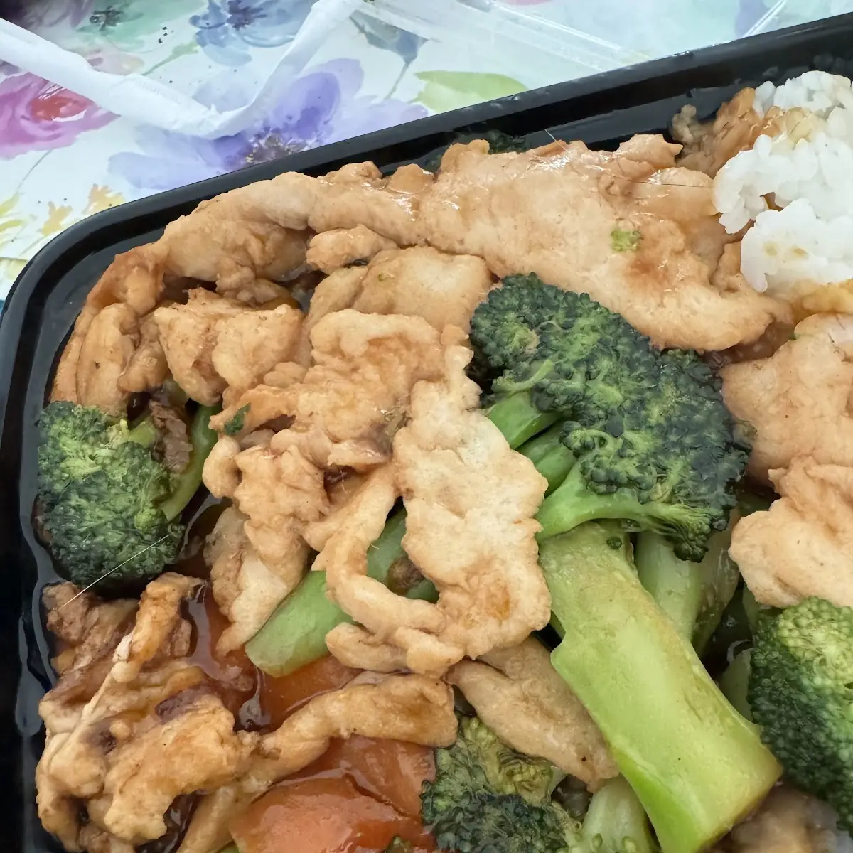 Steamed Chicken w Broccoli