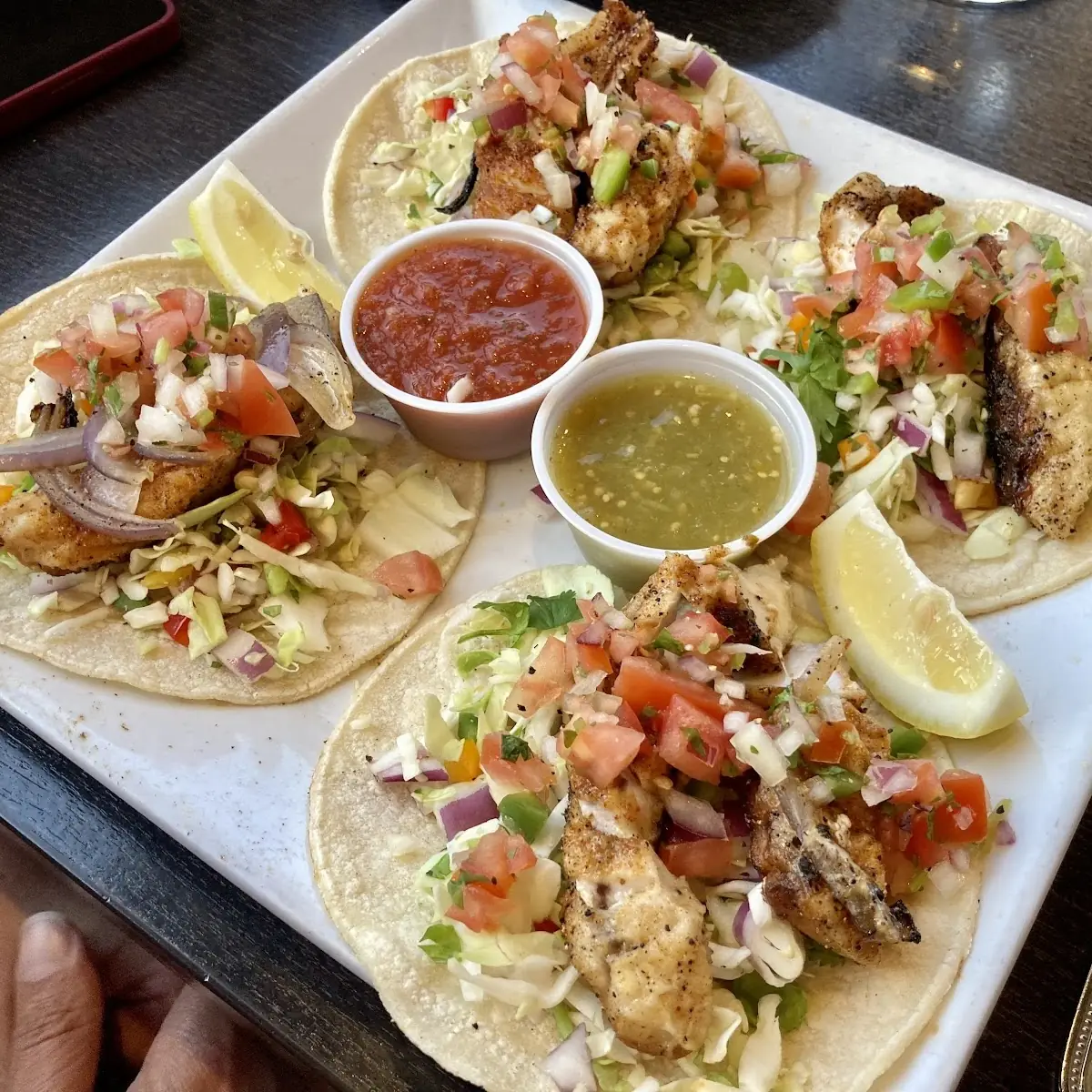 Shrimp Tacos Sautéed Jumbo Shrimp