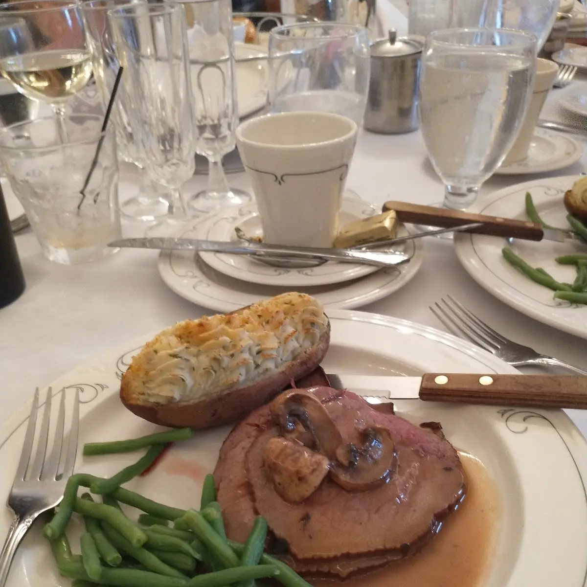Roast Beef with Mushroom Gravy