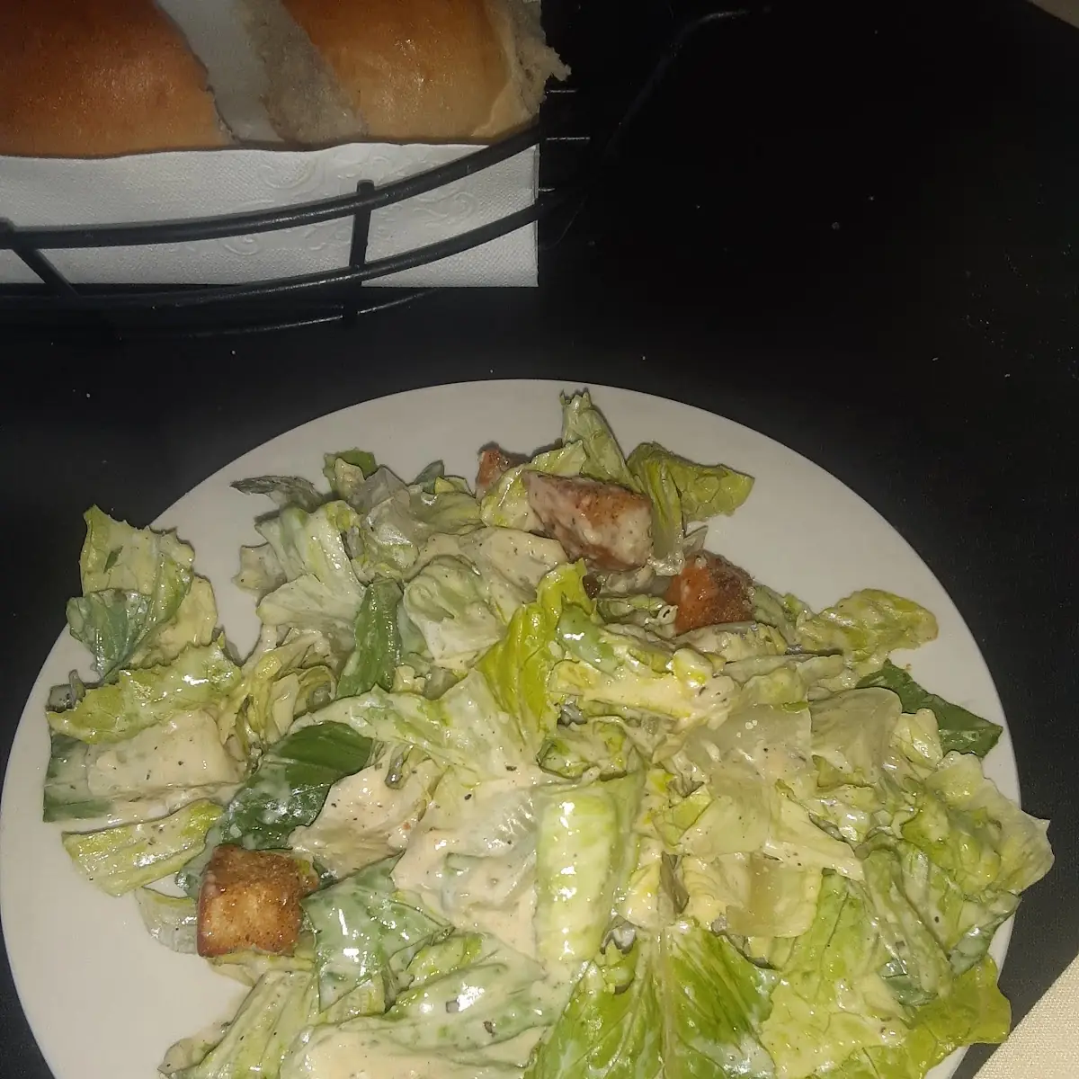 Grilled Chicken Caesar Salad Lunch