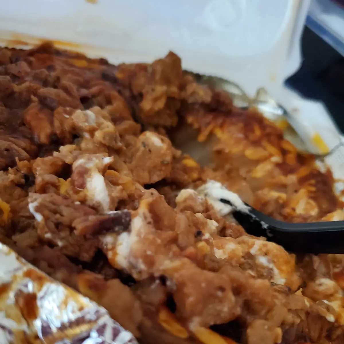 BBQ Brisket Baked Potato