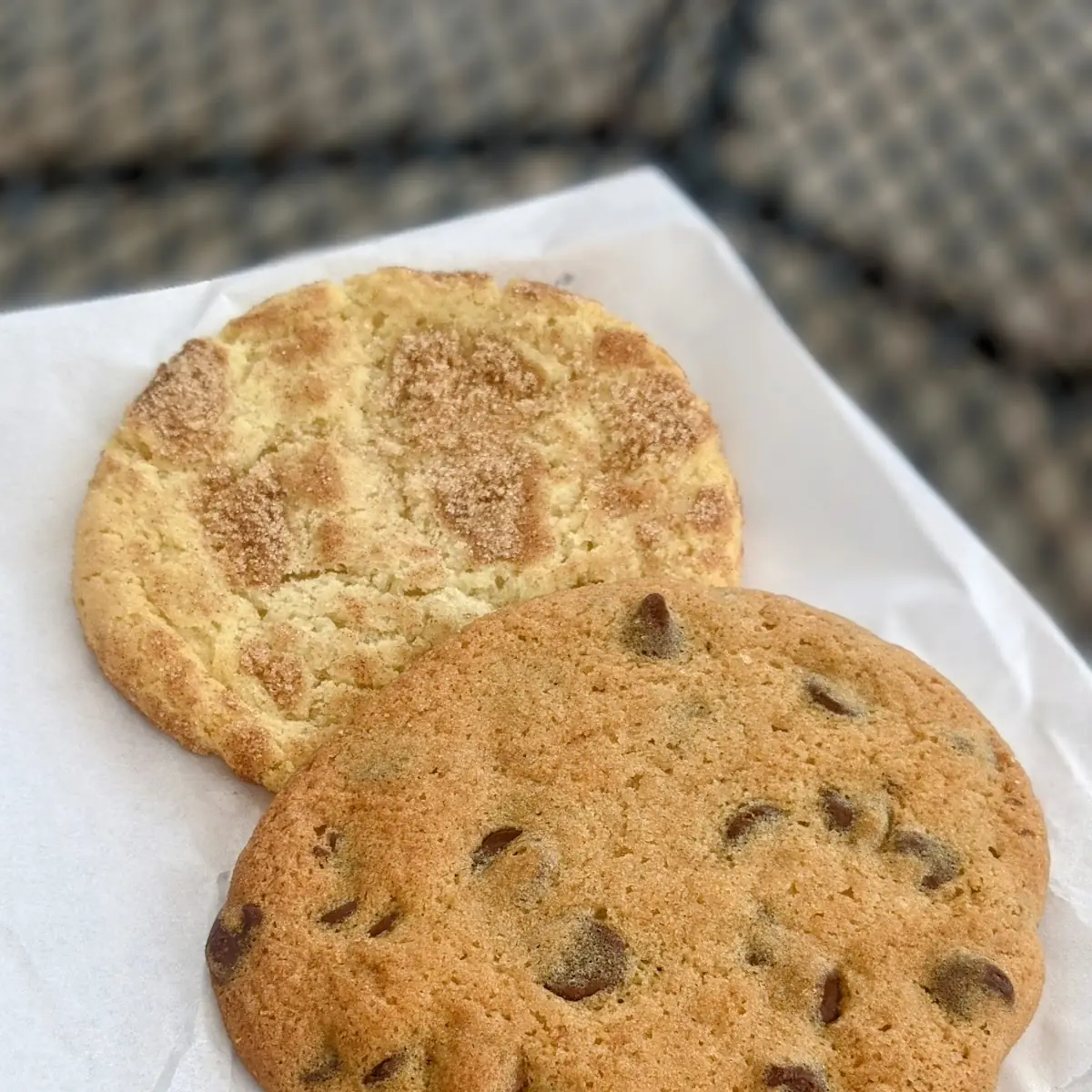 Chocolate Chip Cookie & Snickerdoodle