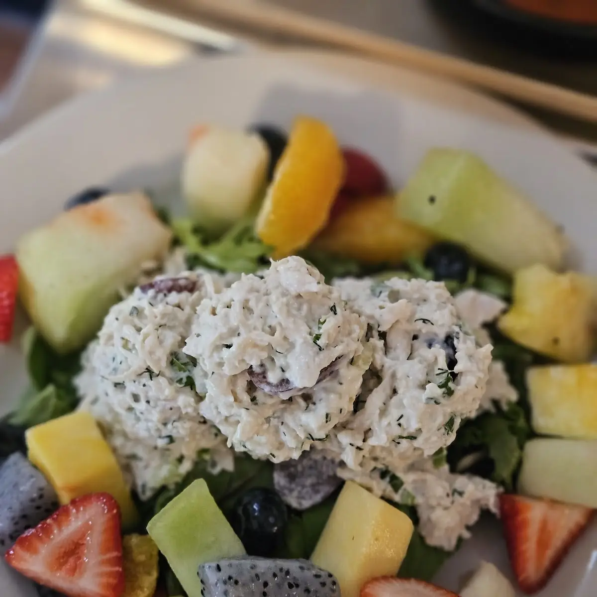 Salad Plate w Chicken Salad