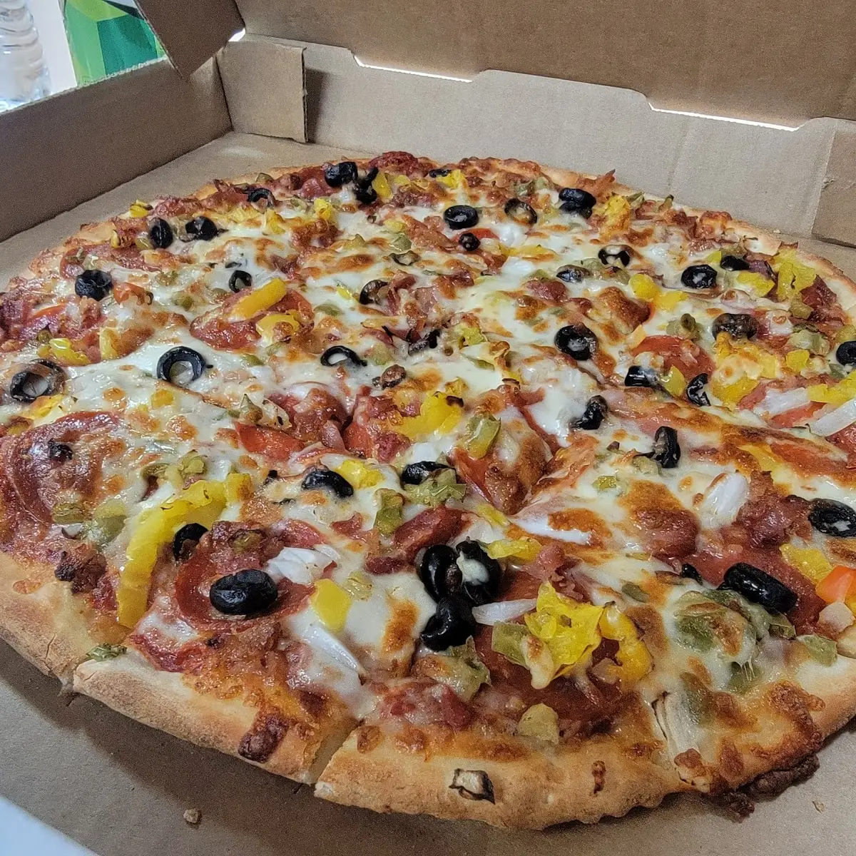 Pepperoni and Mushroom Pizza