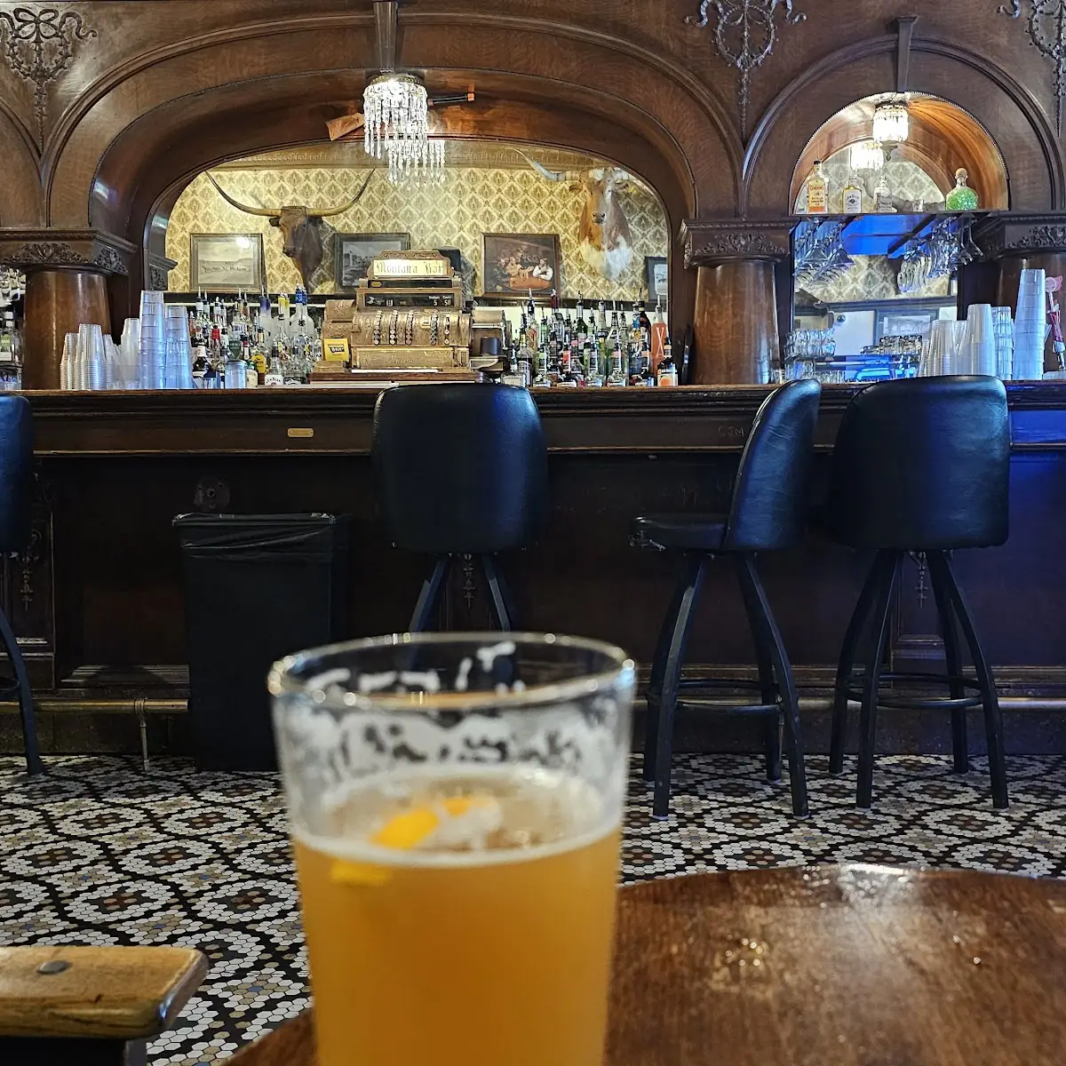 Blue Moon with an Orange