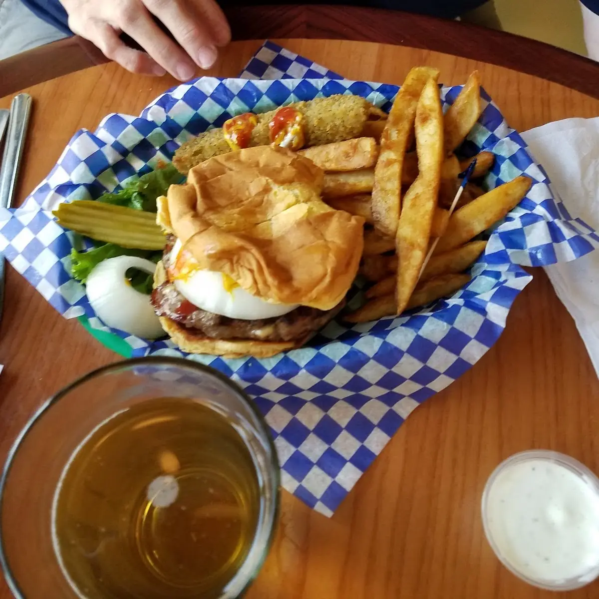 Stuffed Burger