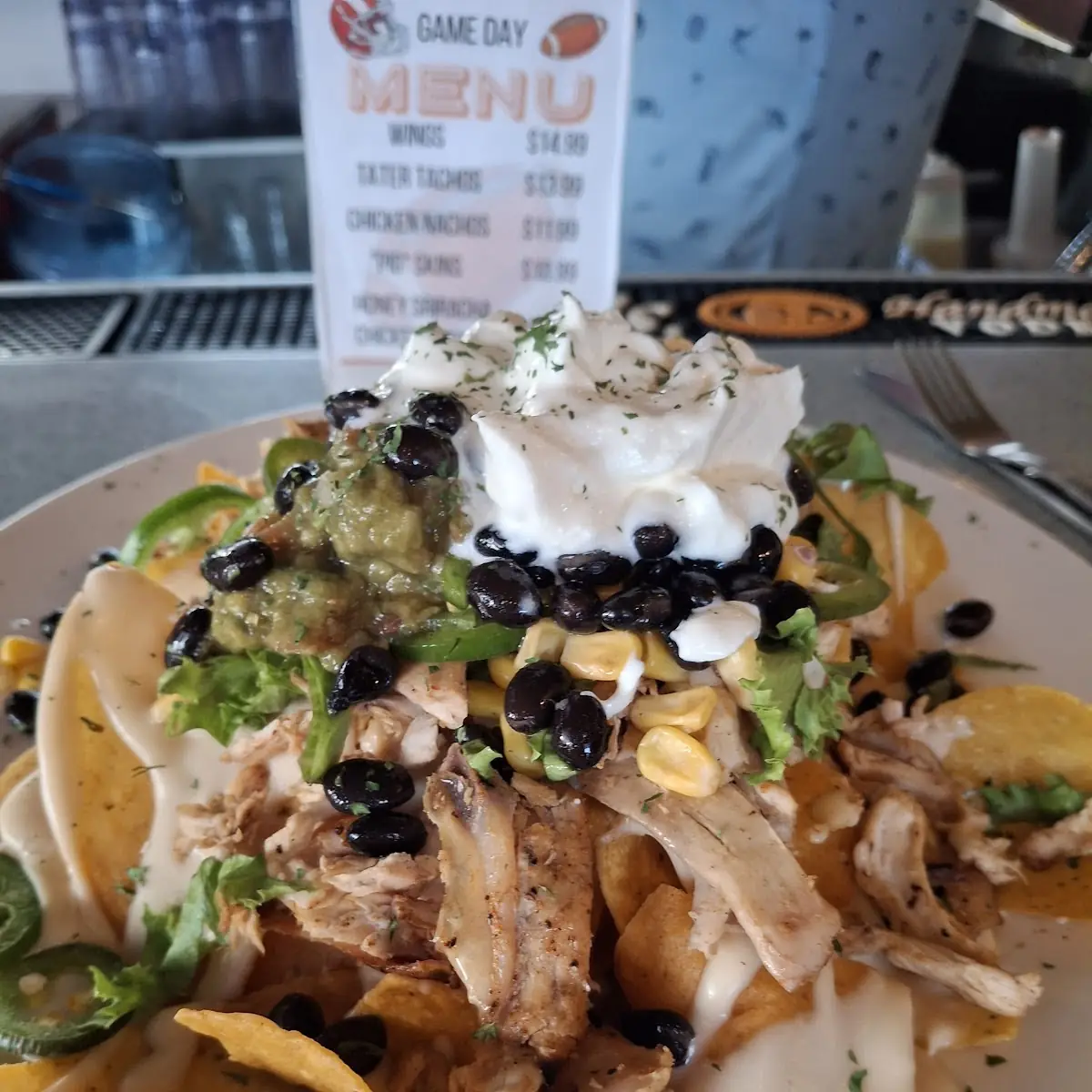 Chicken Nachos