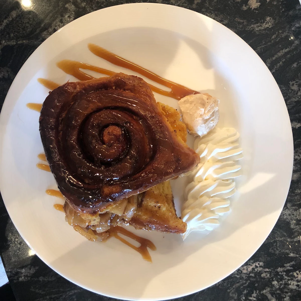 Cinnamon Bun French Toast