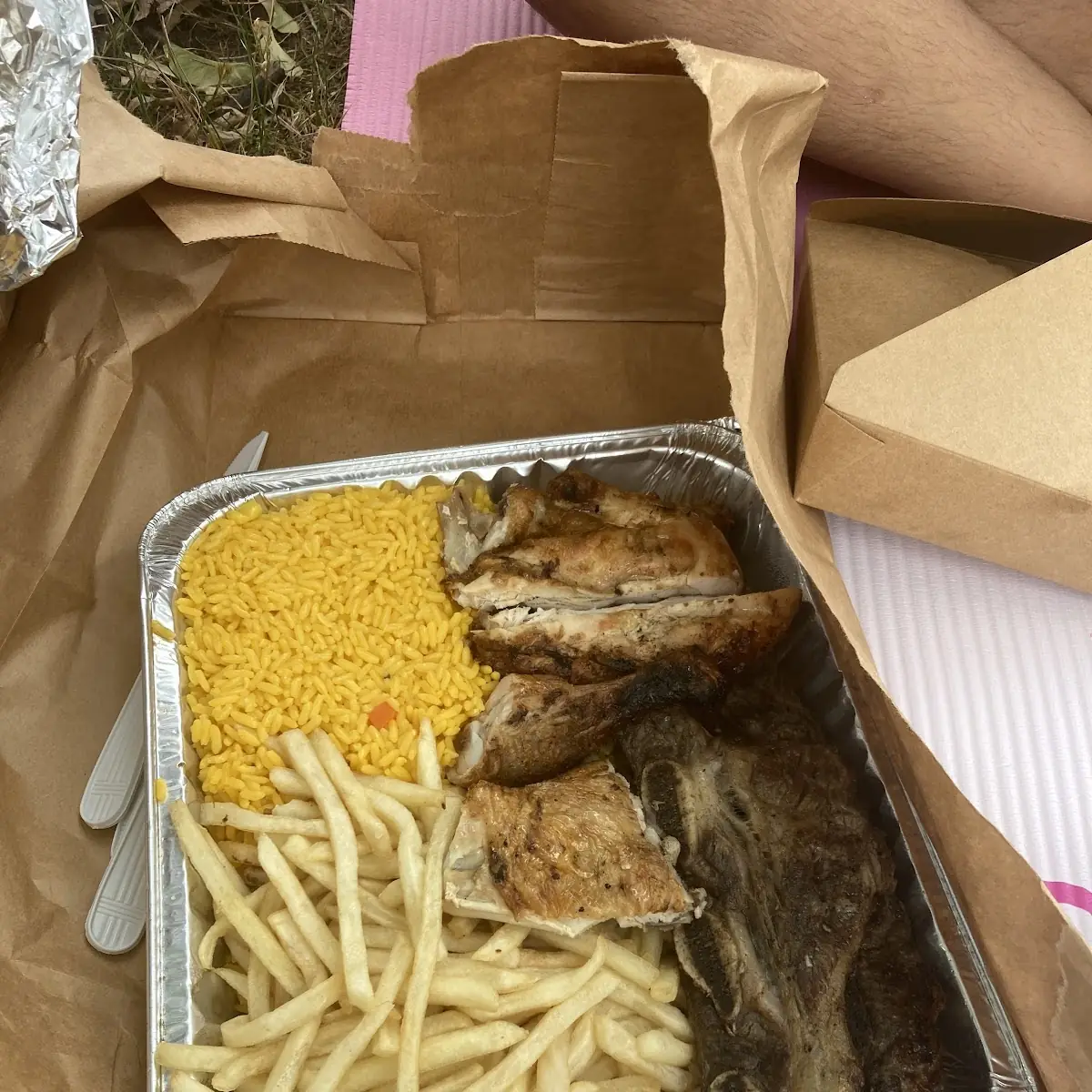 Chicken Fried Rice Chicken Fries