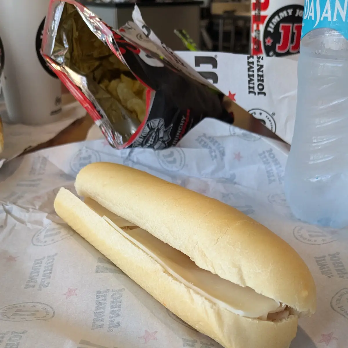 Turkey and Cheese Sandwich