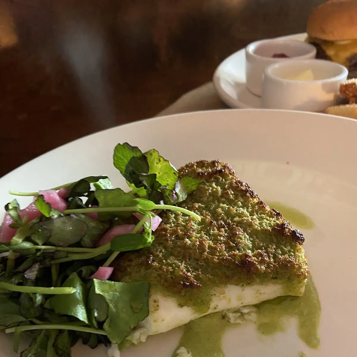 Herb Crusted Halibut