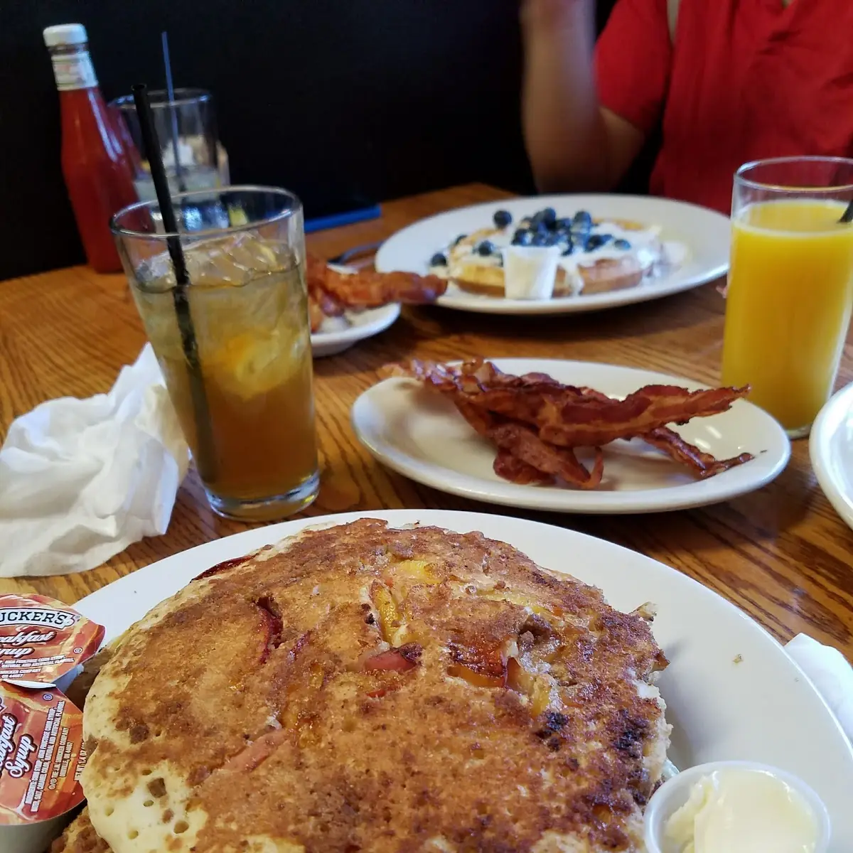 Mood's Farm Blueberry Pancakes