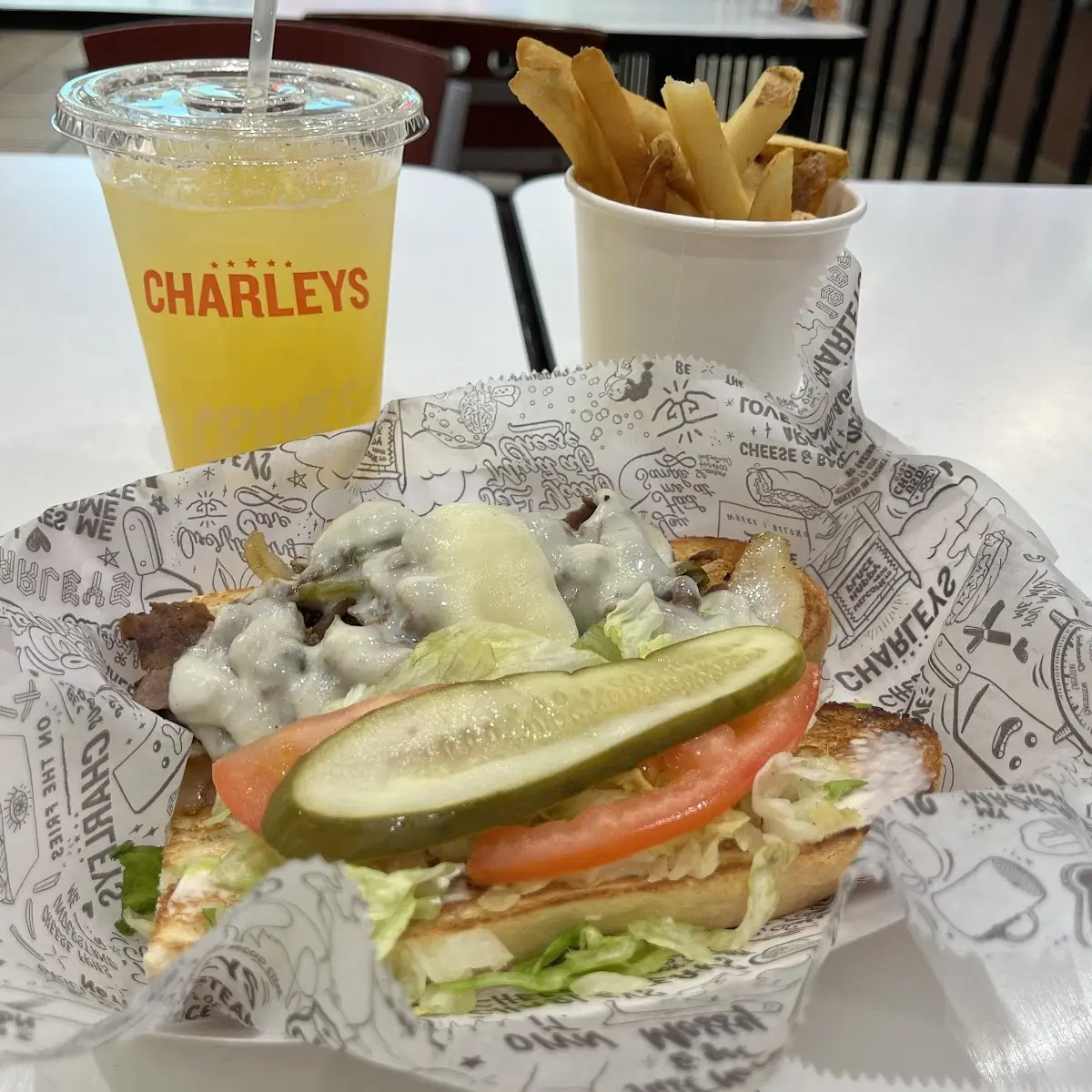 Philly Cheese Steak Combo