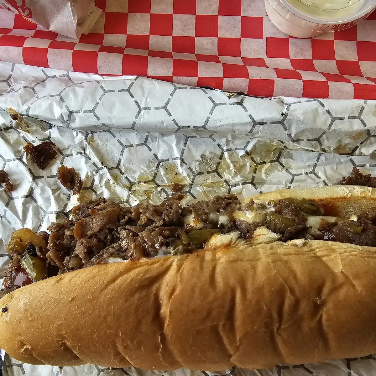 Steak Fully Cheese Sandwich