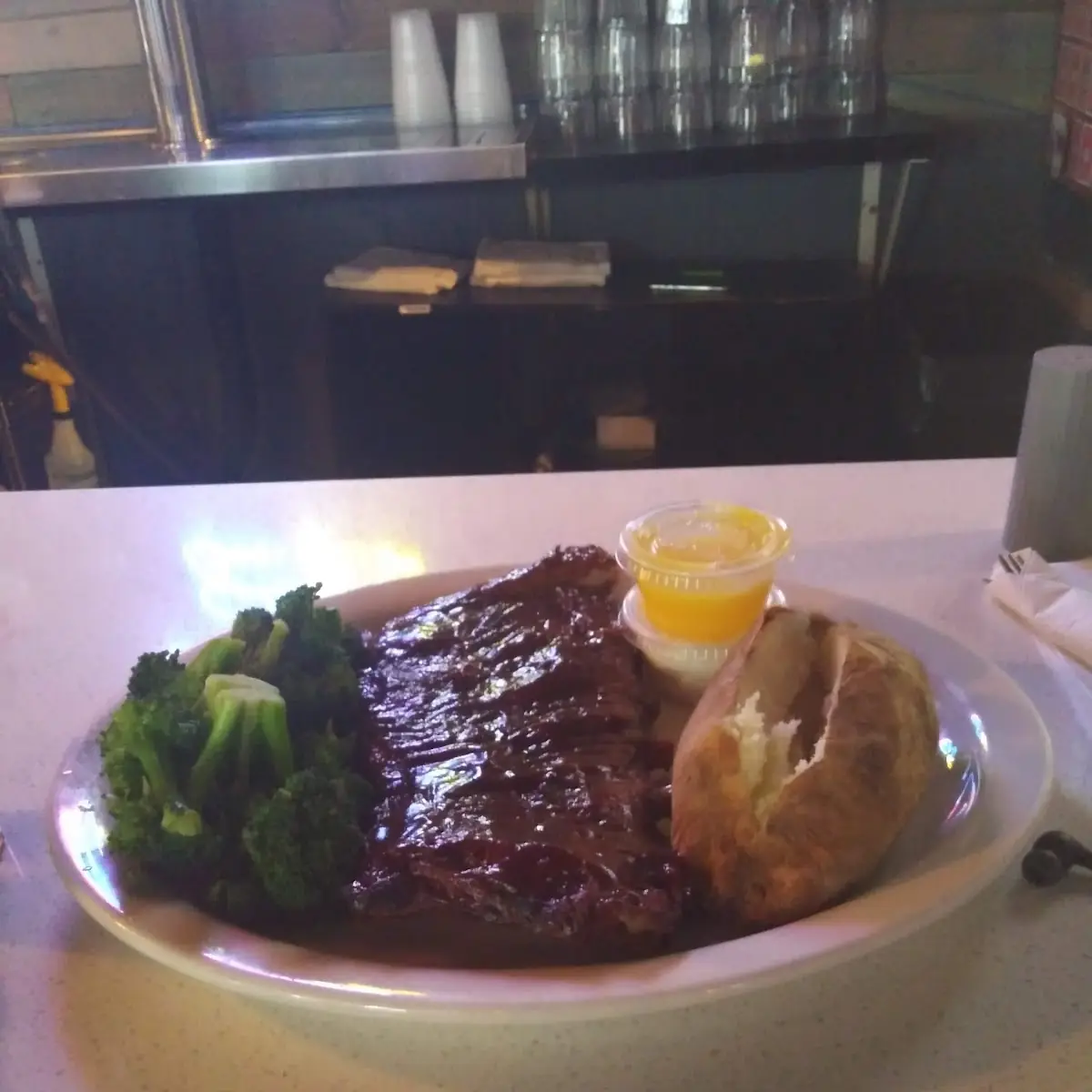 BBQ Rib Dinner