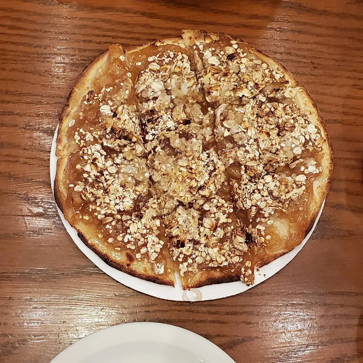 Apple Crisp Pizza