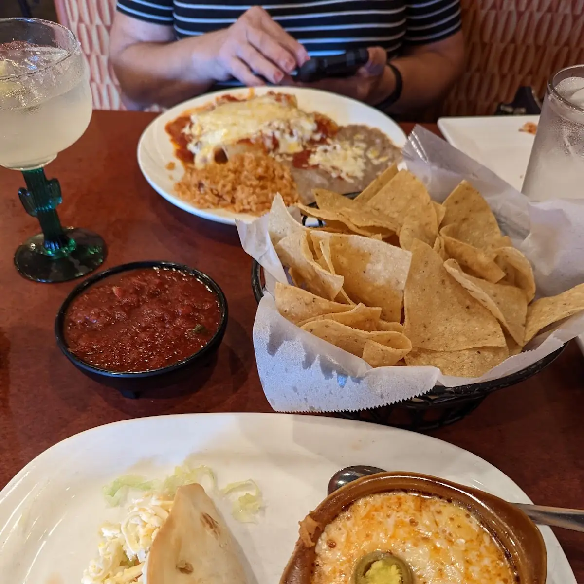 Taco Enchilada Combo