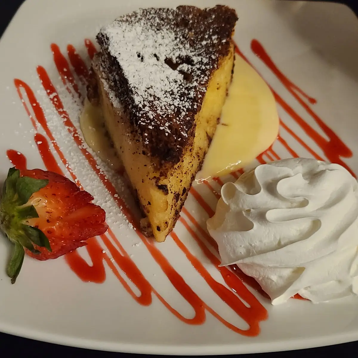 White Chocolate Raspberry Bread Pudding