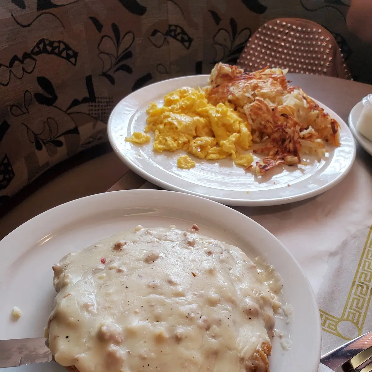Chicken Fried Steak and Two Eggs