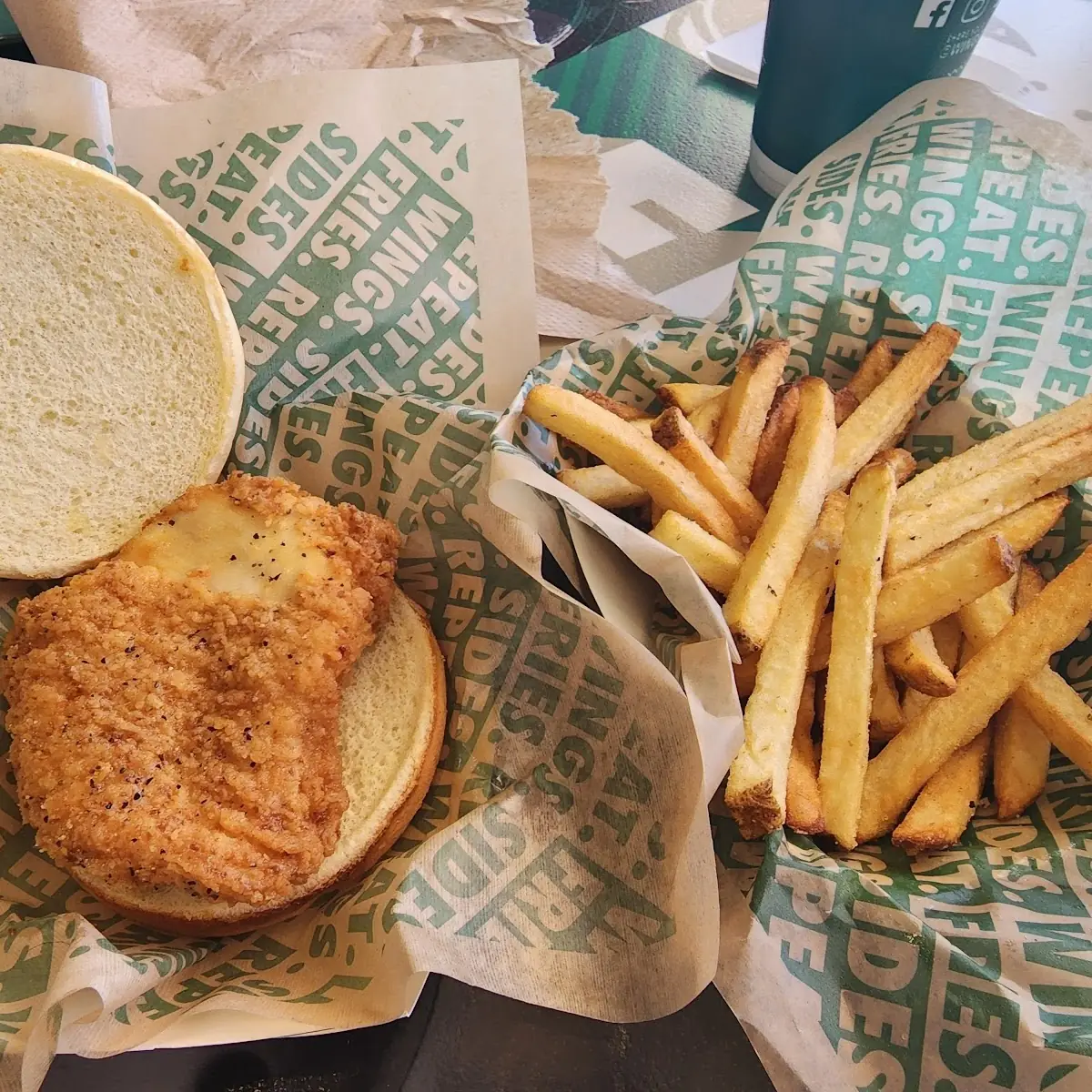 Lemon Pepper Chicken Sandwich