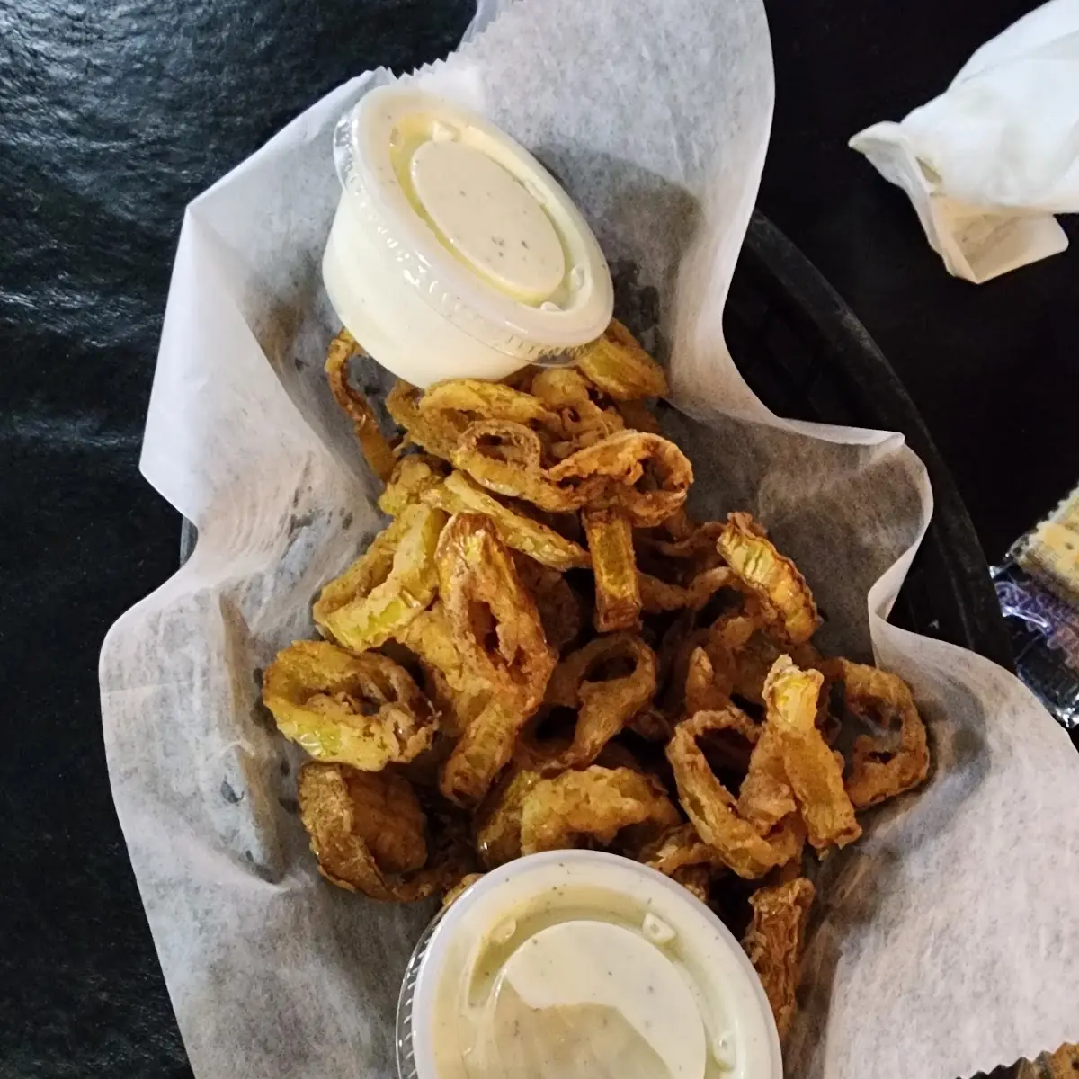 Fried Banana Pepper Rings