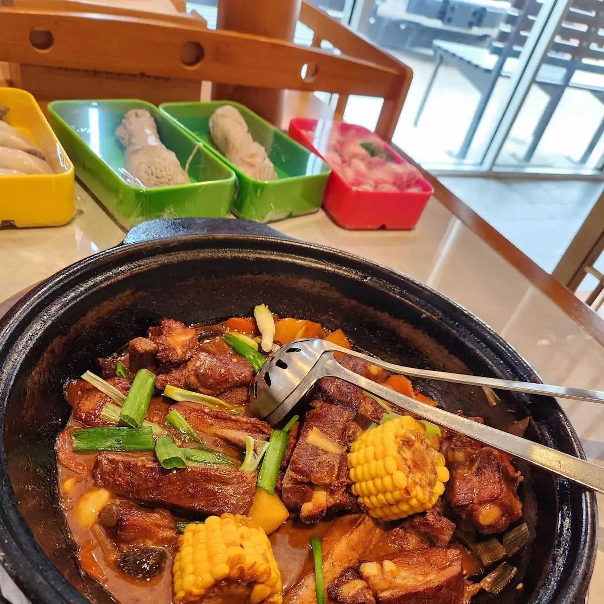 Pork Rib Hot Pot