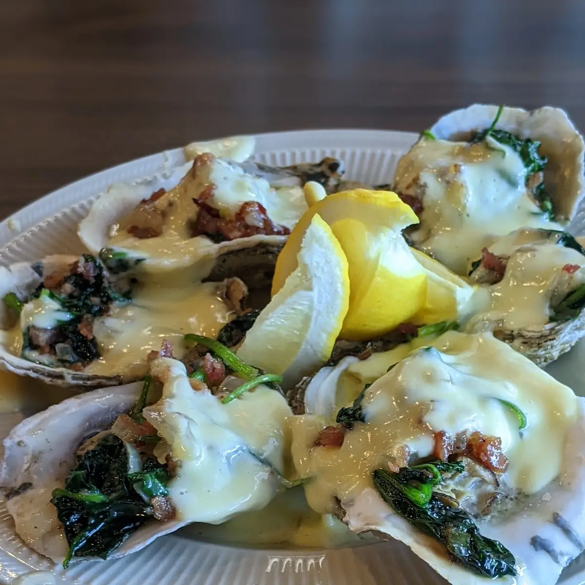 Oysters Rockefeller