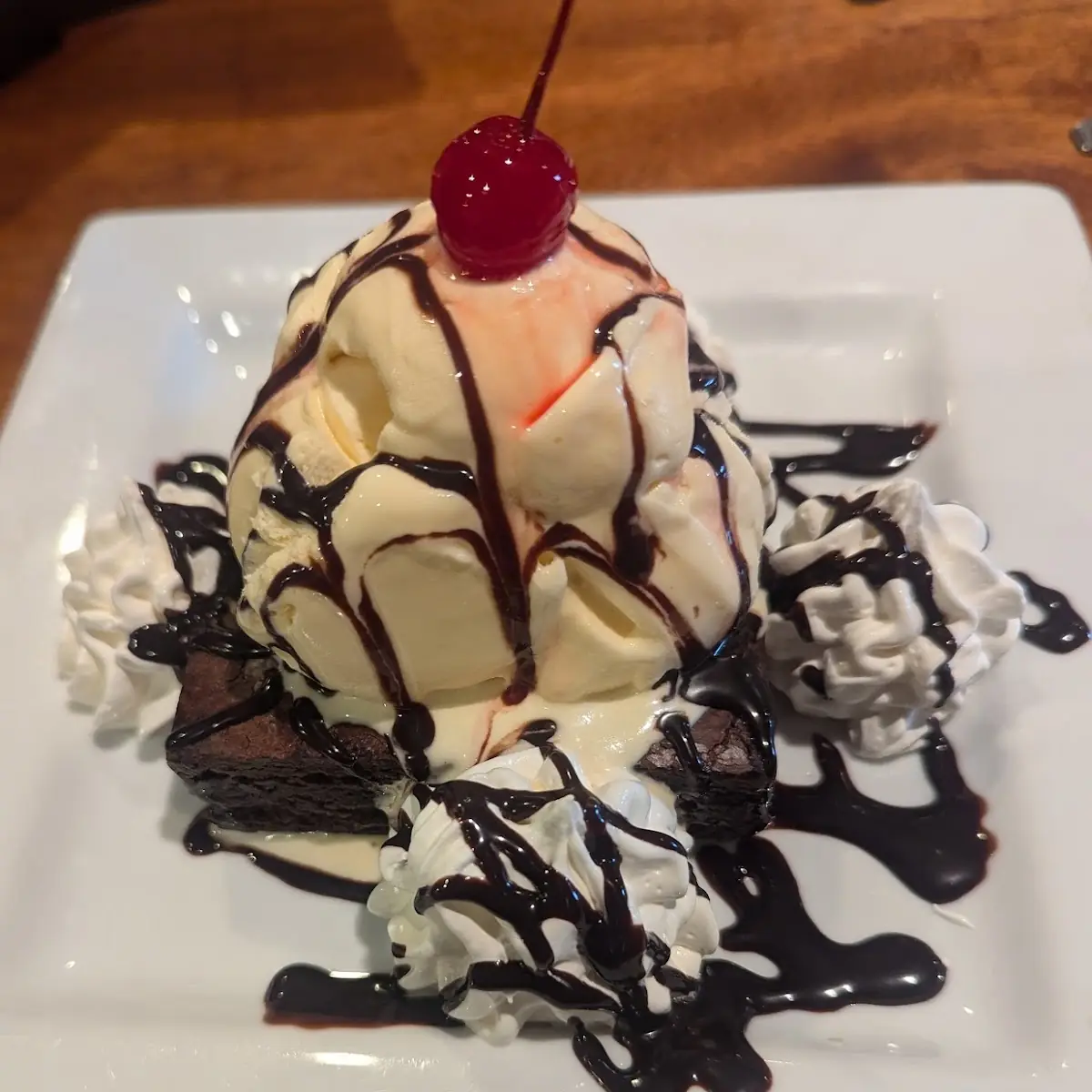 Brownie Sundae
