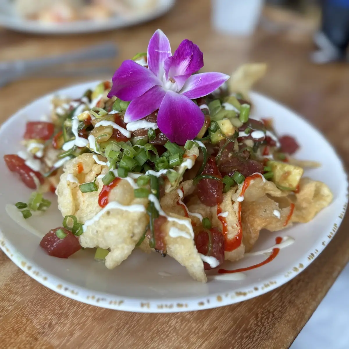 Ahi Tuna Nachos