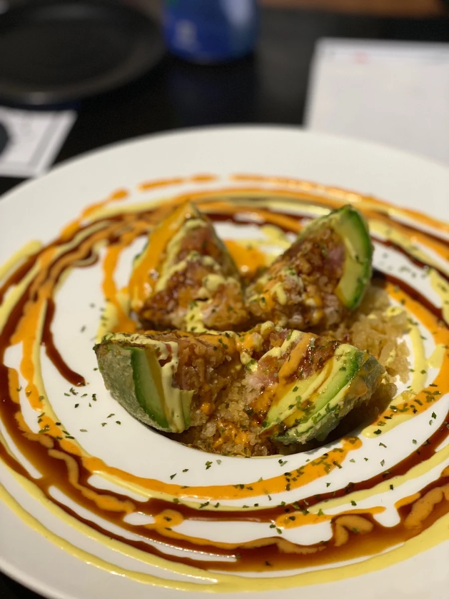 Yam Tempura Avocado