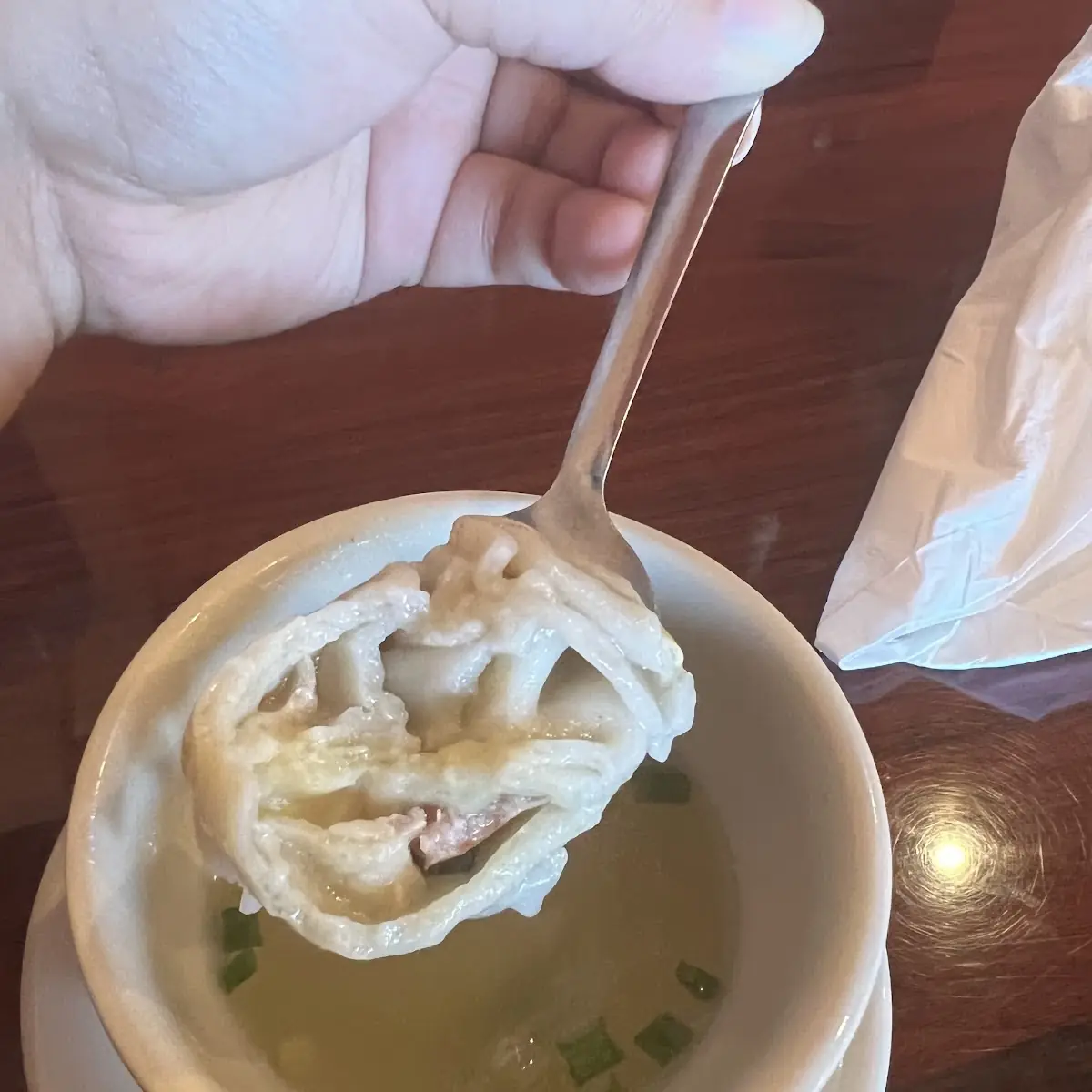Egg-Drop Hot & Sour or Wonton Soup