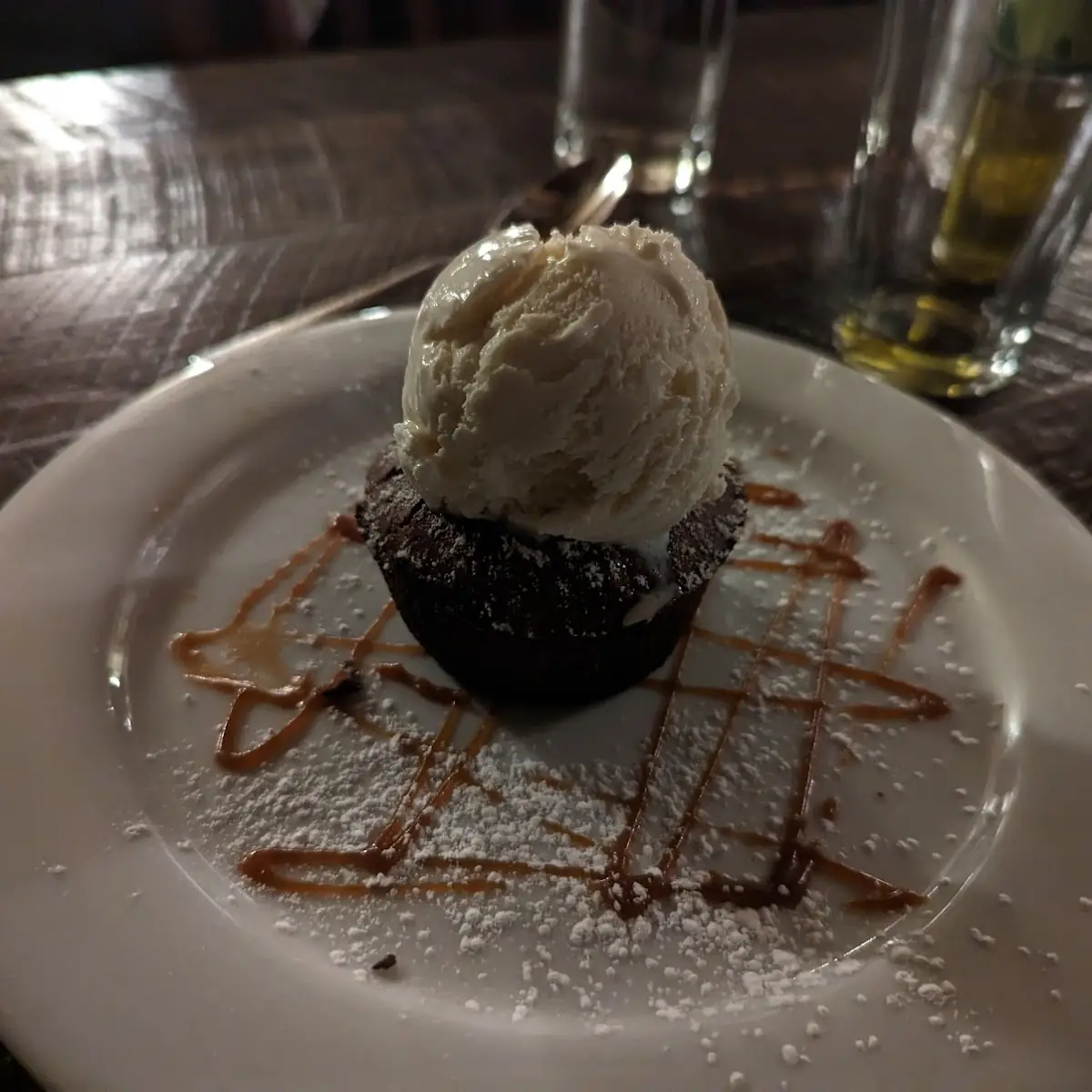 Chocolate Lava Cake with Ice-Cream