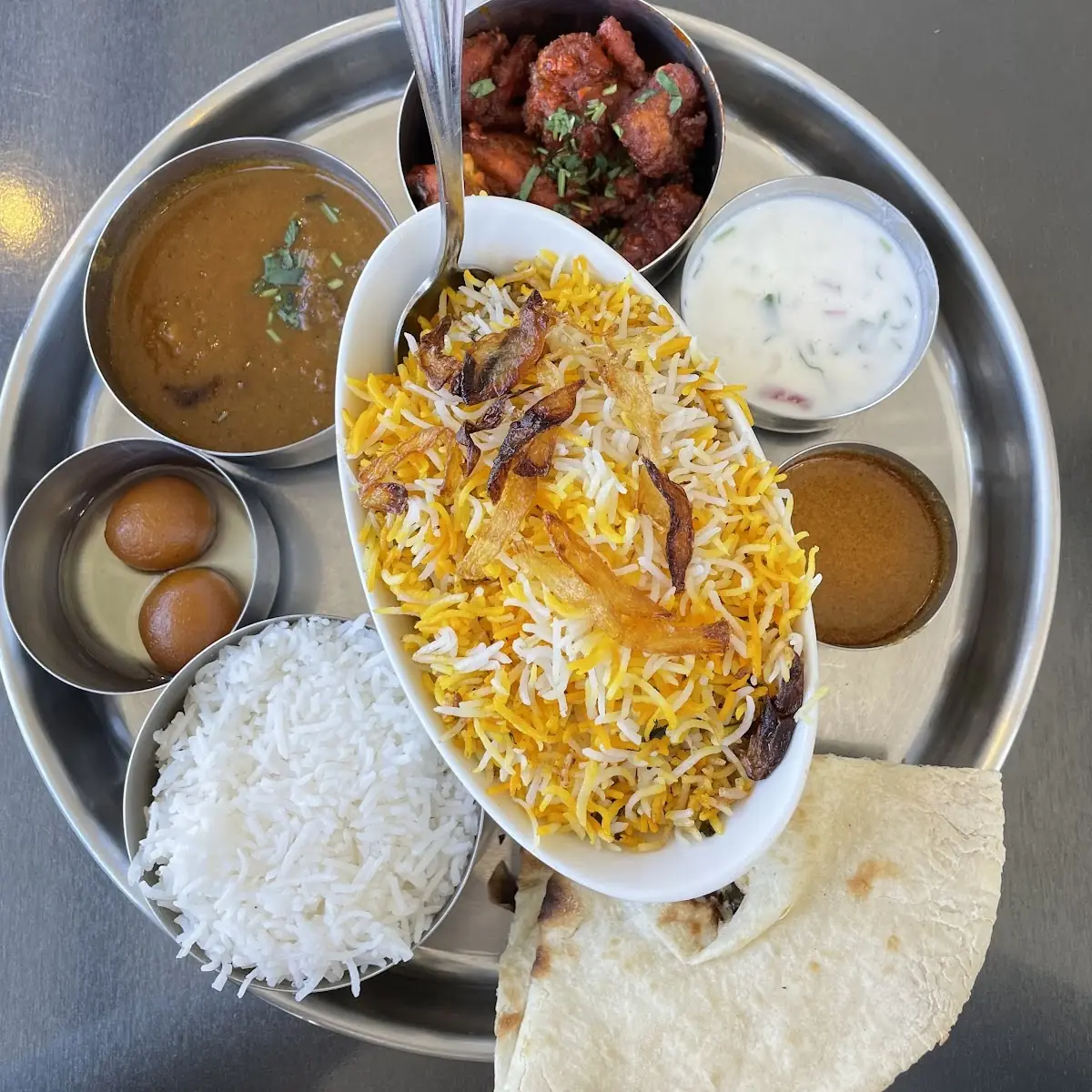 Chicken Thali