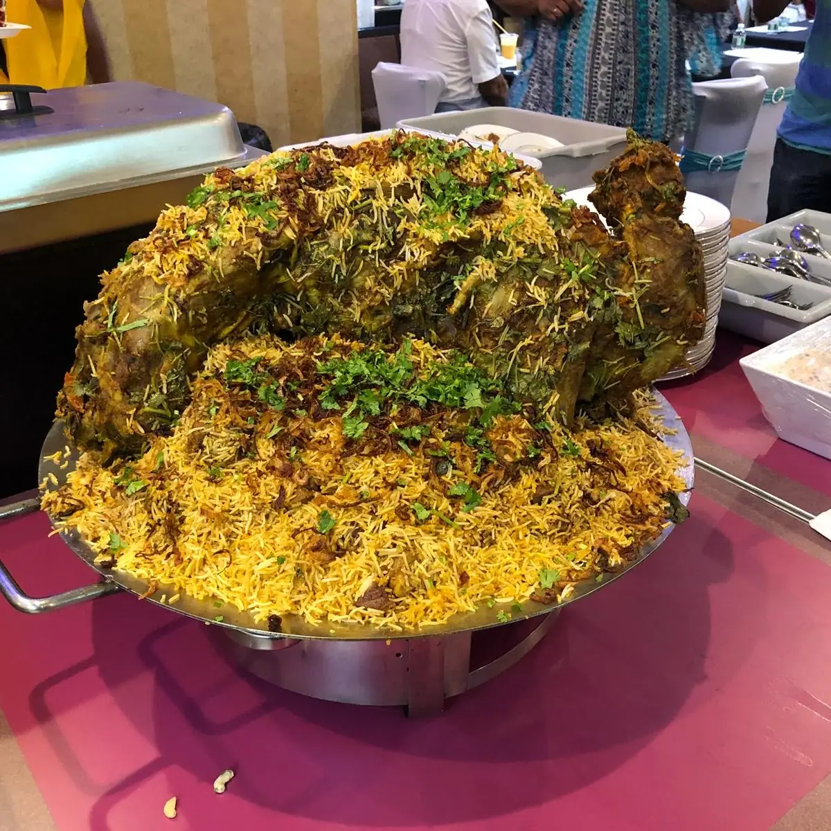 Full Goat Biryani Request Order