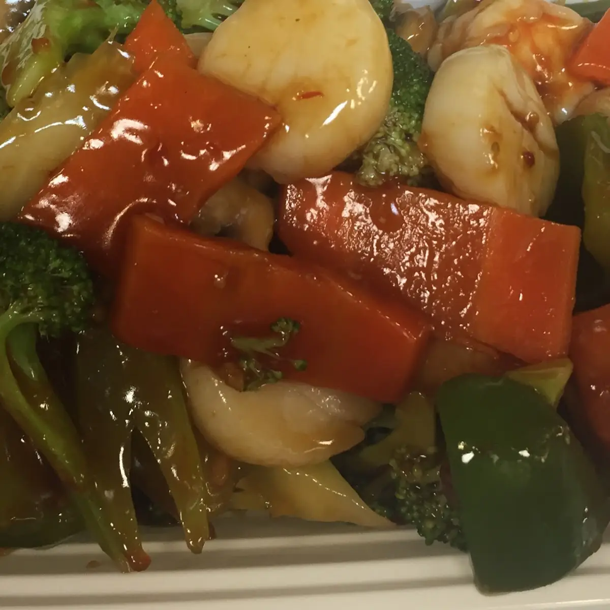 Mixed Vegetable with Garlic Sauce