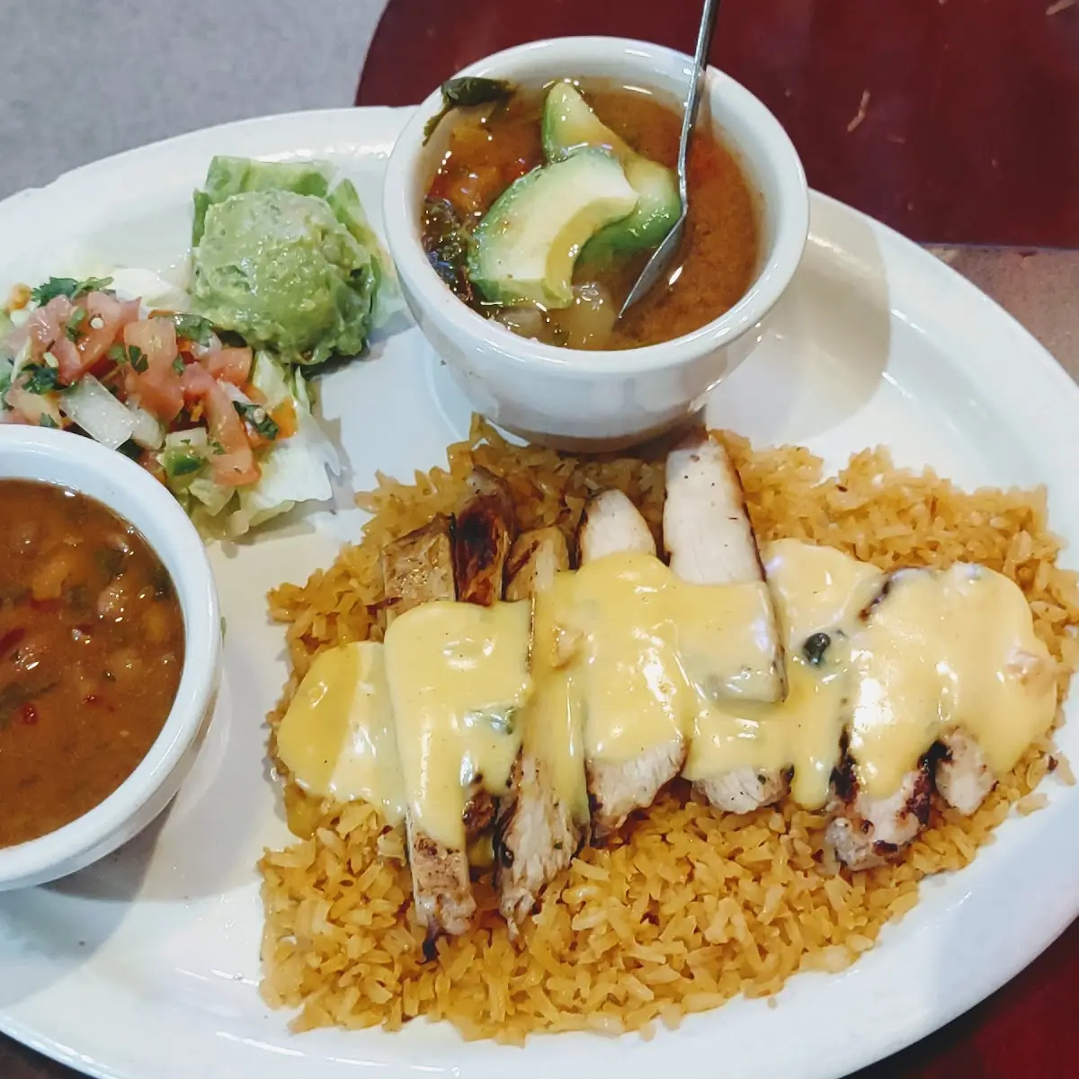 Chicken with Cheese Sauce