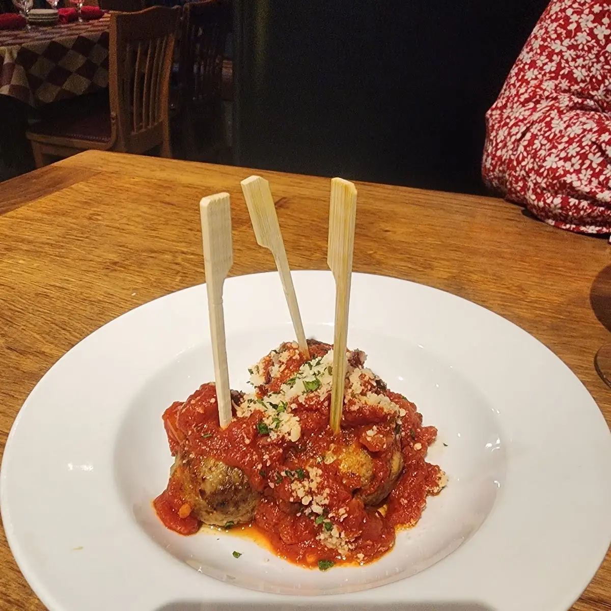 Pork Meatballs with Tomato Sauce