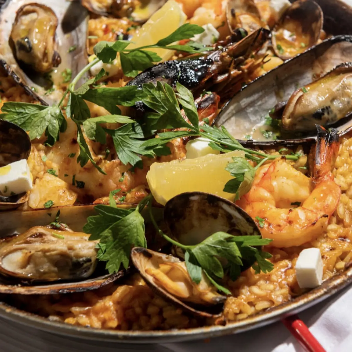 Our Seafood Paella