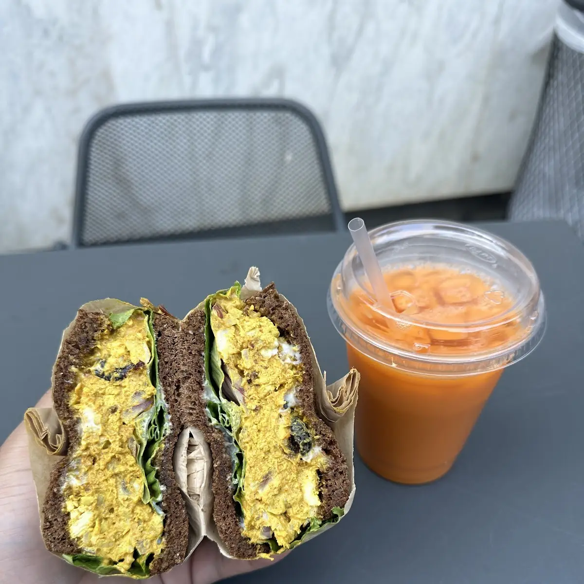 Curry Chicken Sandwich