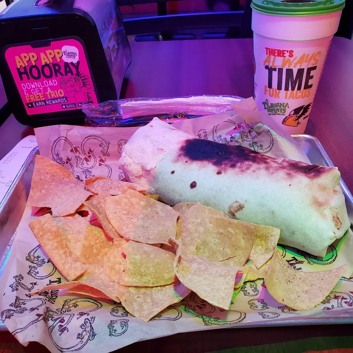 Blackened Chicken Burrito