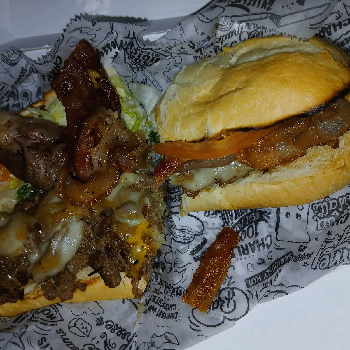Bacon Philly Cheese Steak