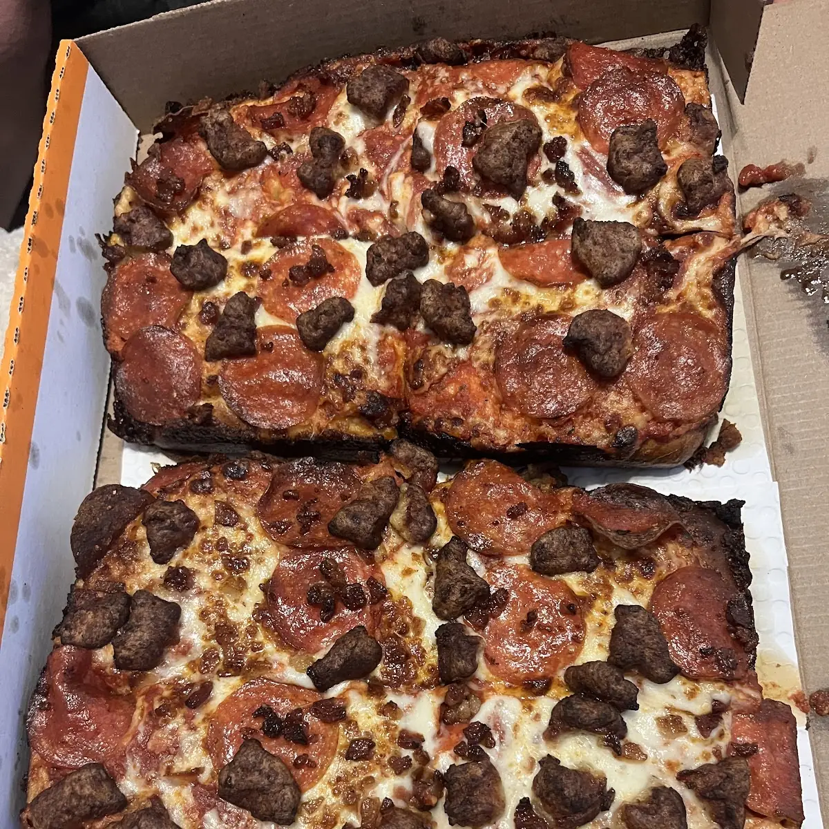 Deep Dish Supreme Pizza