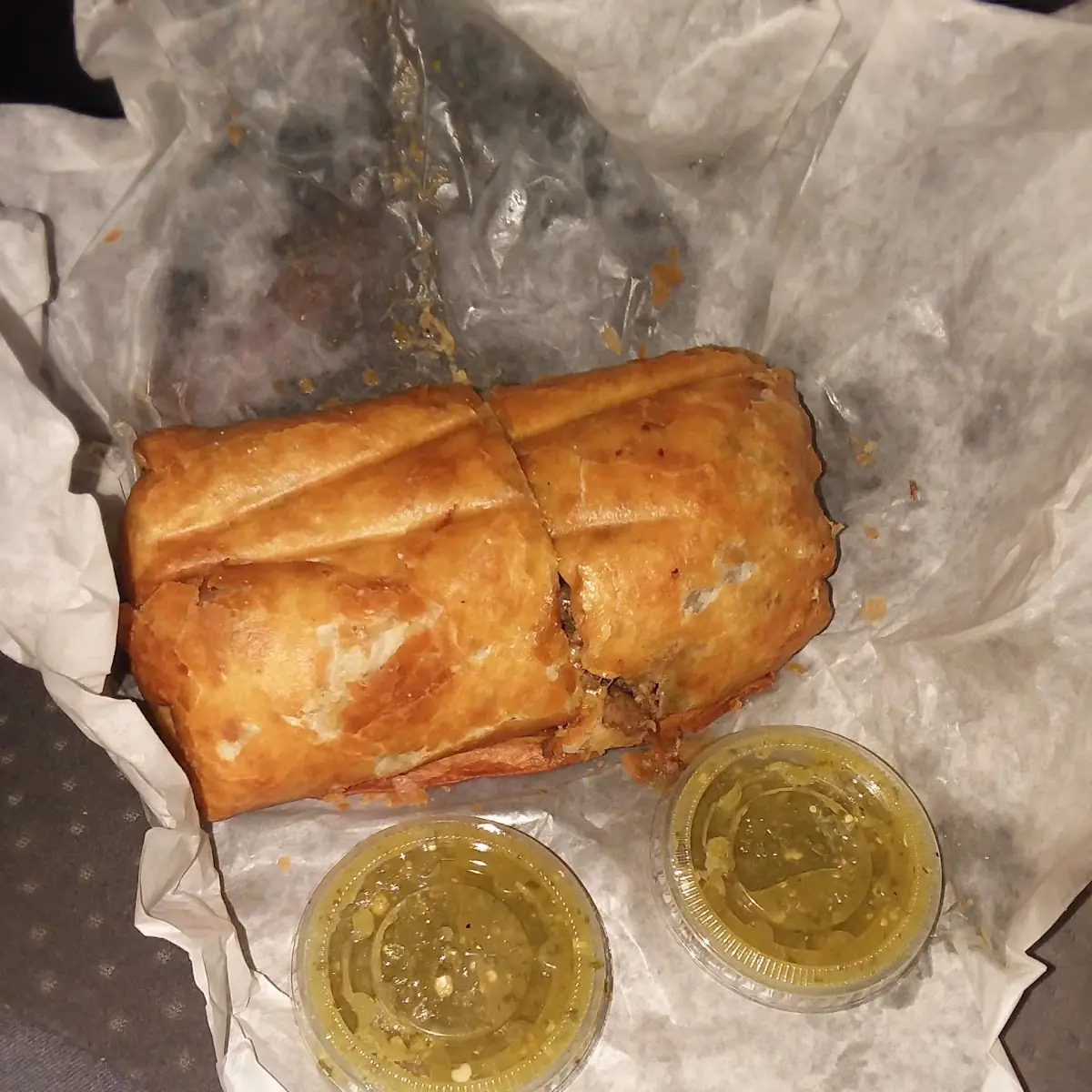 Deep Fried Steak Burrito