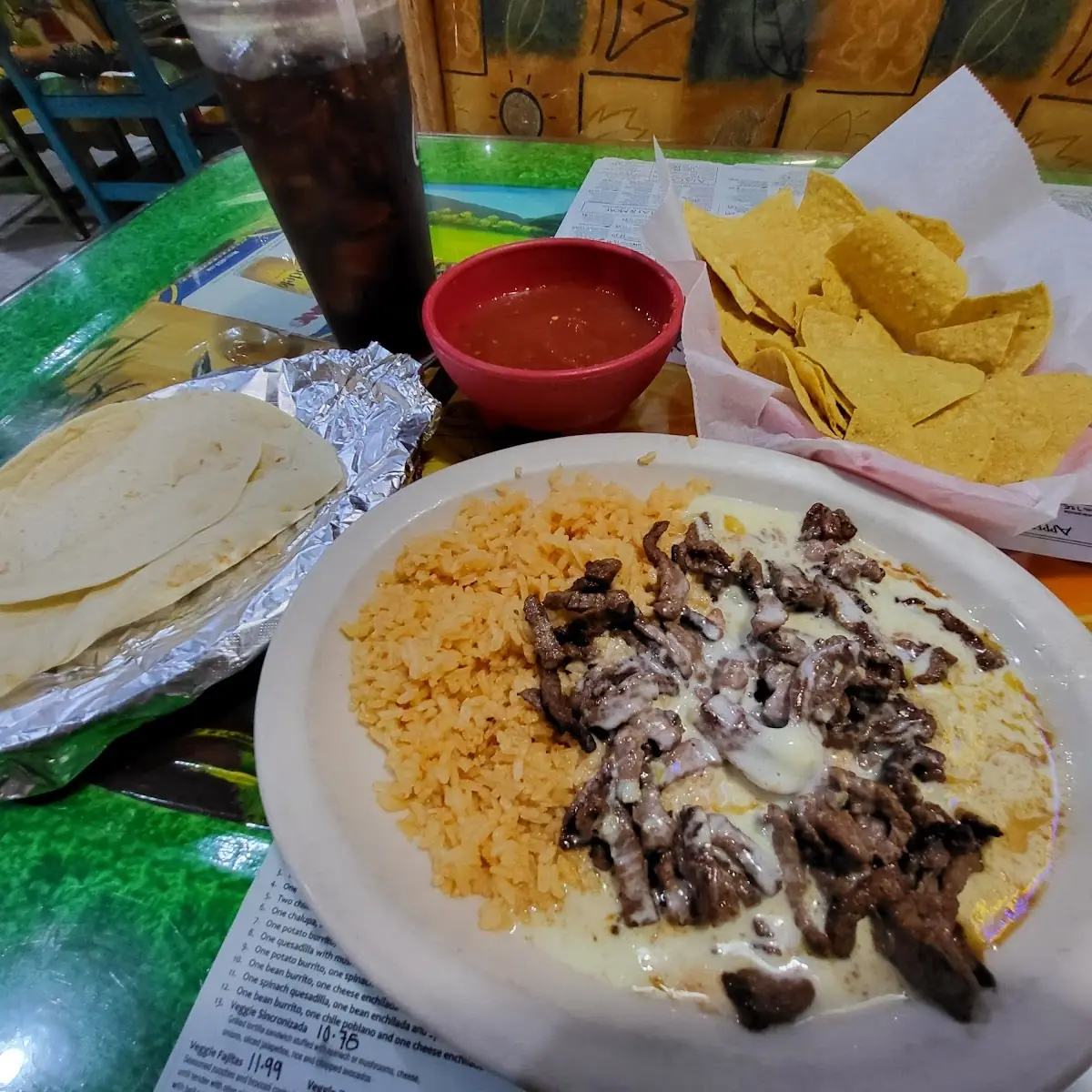 Beef Taco Spanish Rice & Beans