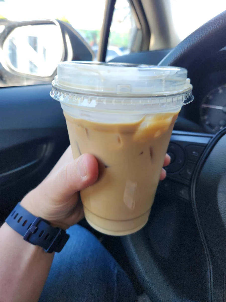 Iced Orange Blossom Latte